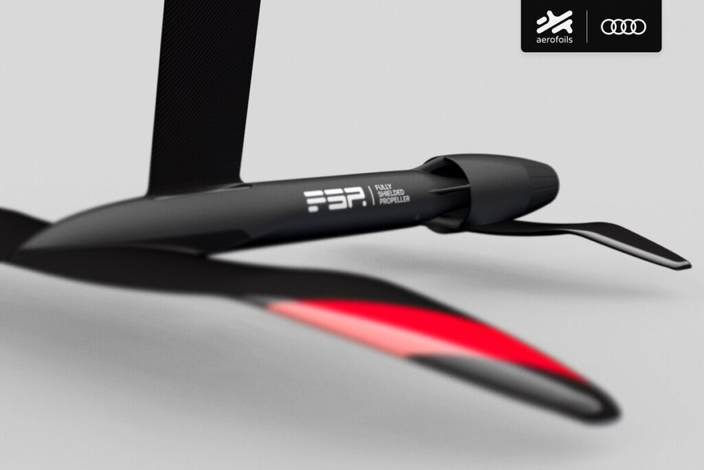 Audi etron foil by Aerofoils The World's safest Hydrofoil