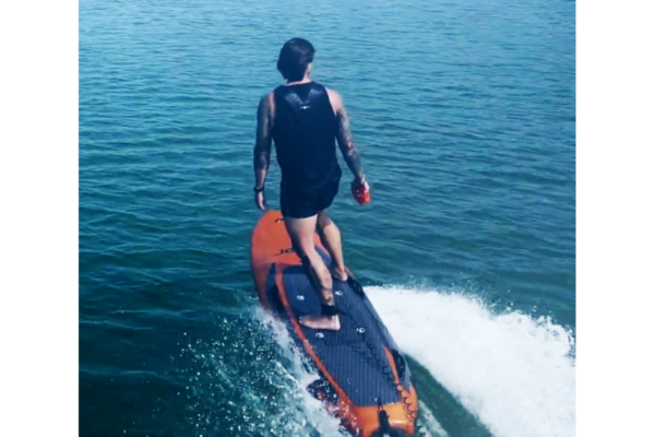 YuJet Surfer cruising at medium speed