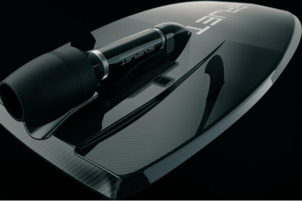 Scubajet All-in-One Hybridboard seen from below