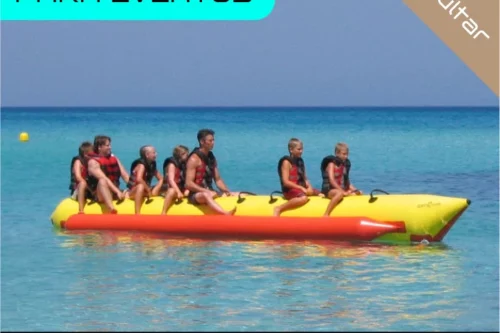Alquiler Banana acuática "Banana Boat"