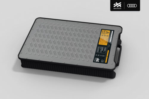 Audi e-tron foil battery
