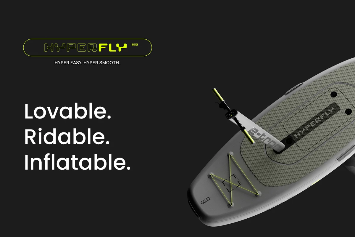 Audi Aerofoils Hyperfly Inflatable Scooter E-Foil - Image 2