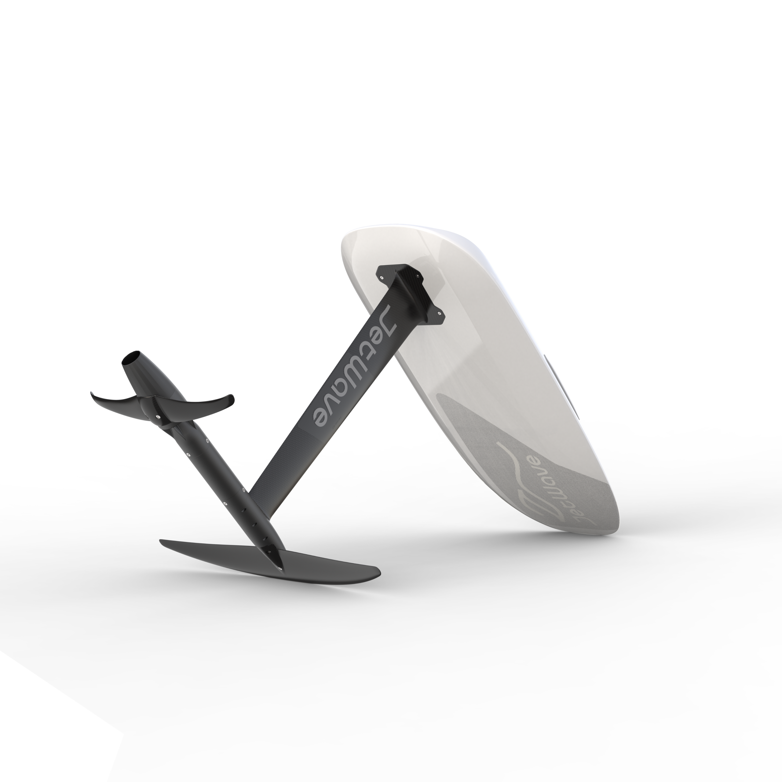 JetWave Carbon 55 full-carbon eFoil board top view