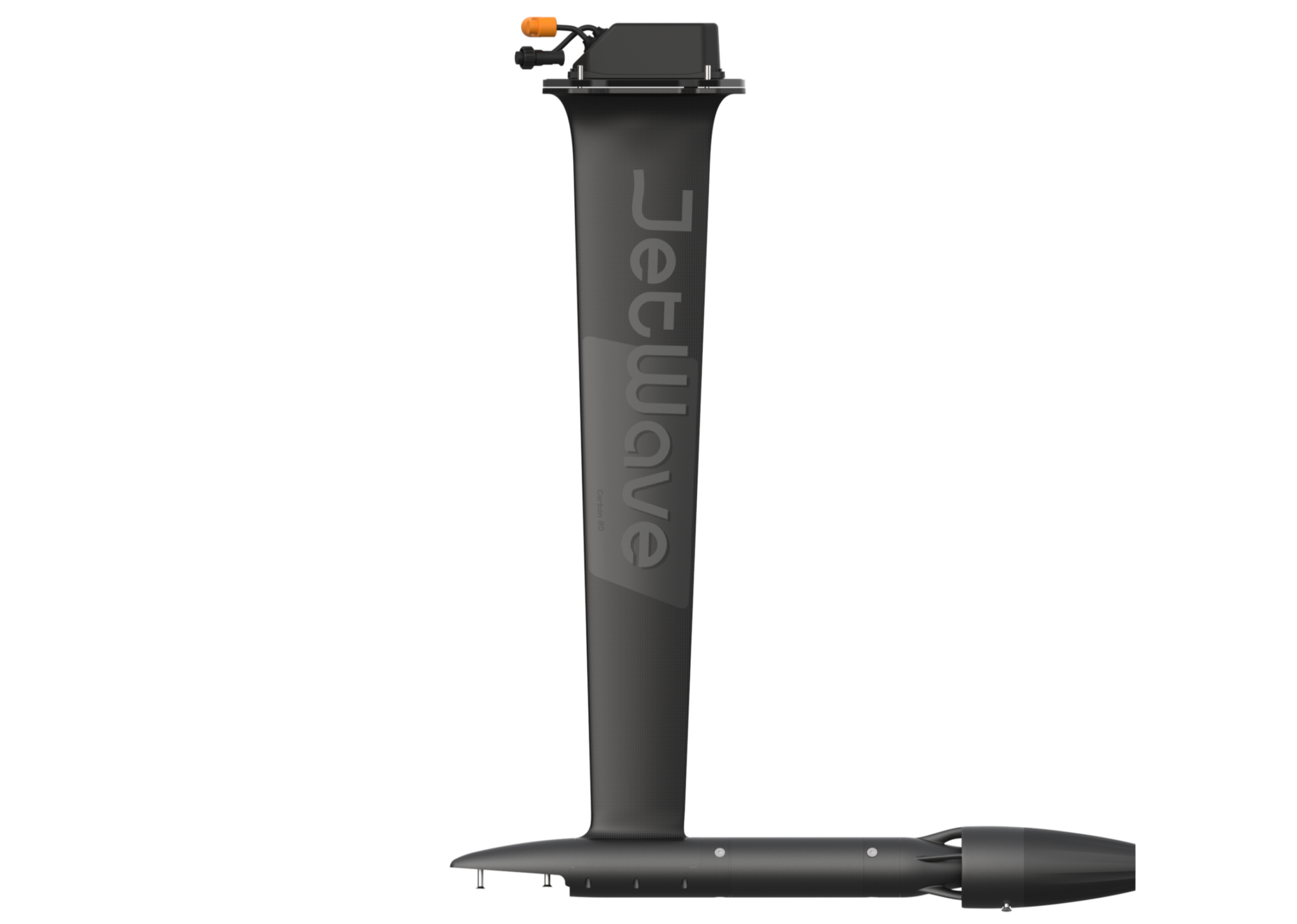 JetWave Carbon eFoil carbon mast and jet propulsion unit