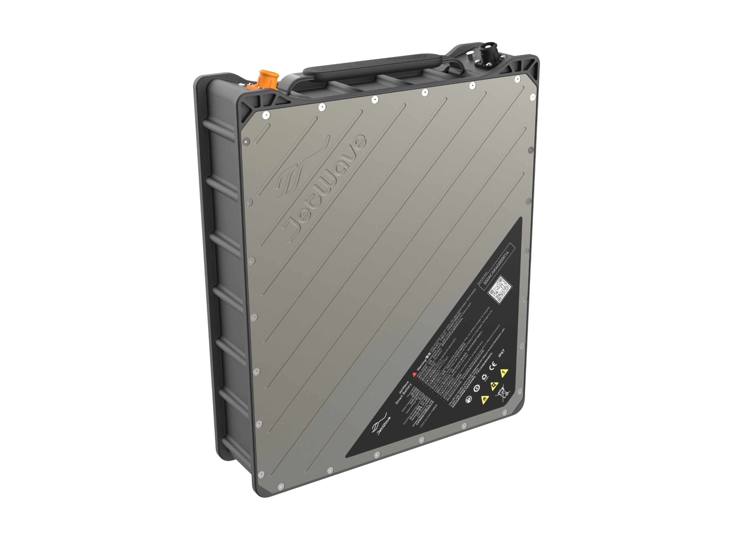 JetWave eFoil protective hard transport case for components