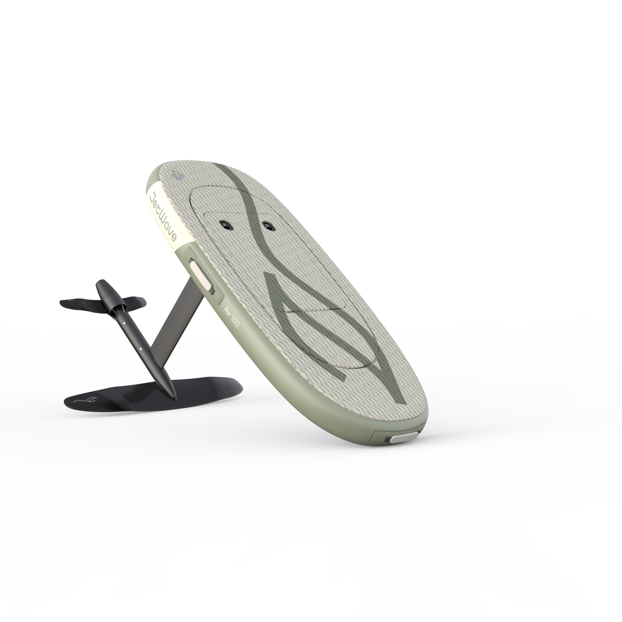 JetWave Air 100 inflatable eFoil in Tundra Green