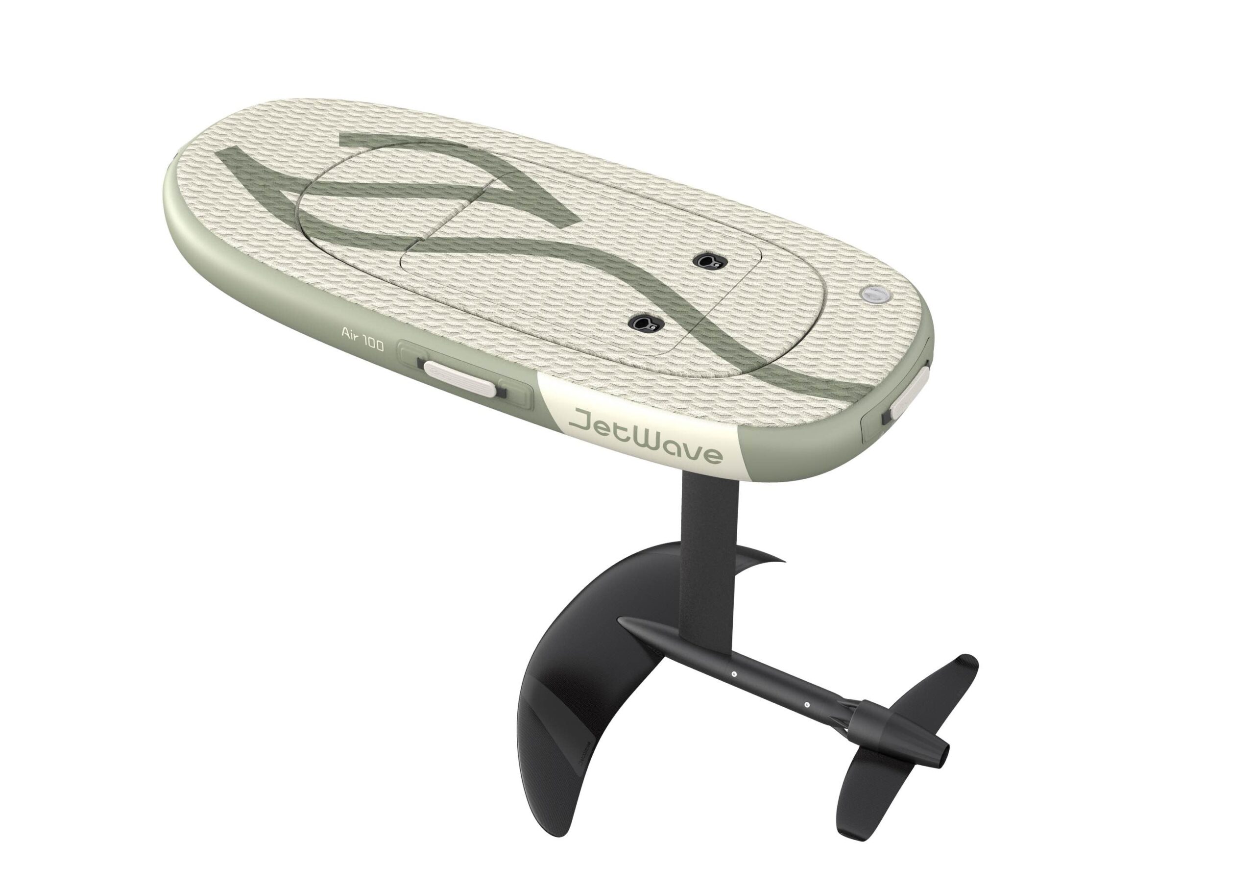 JetWave Air 100 inflatable eFoil in Velvet White