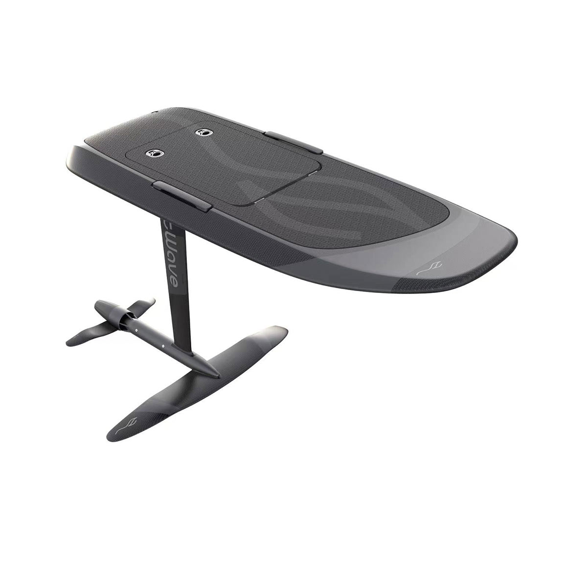 JetWave Carbon 100 carbon eFoil on the water