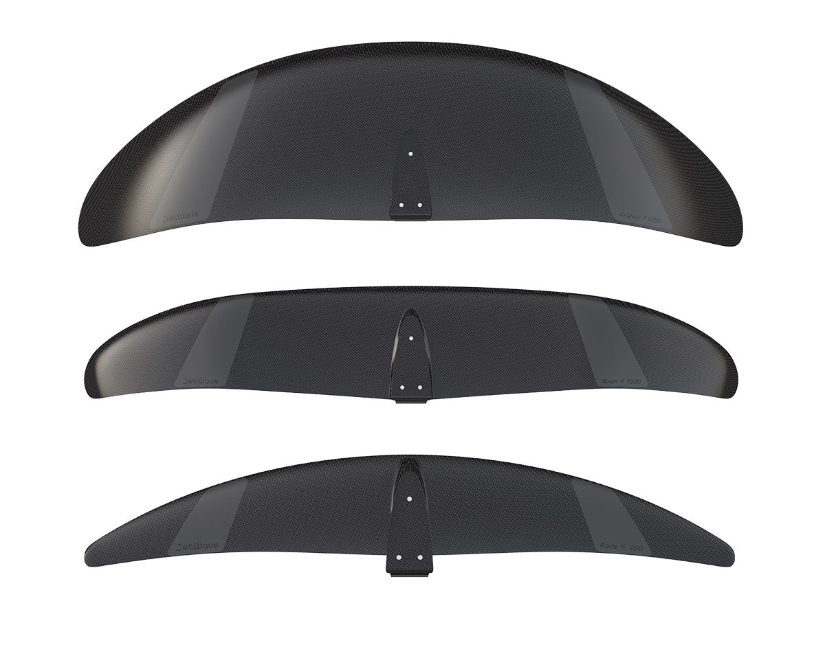 JetWave eFoil wing sets — Racing, Sport and Cruiser
