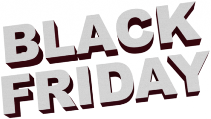 Black Friday 3D Text Audi e-Foil