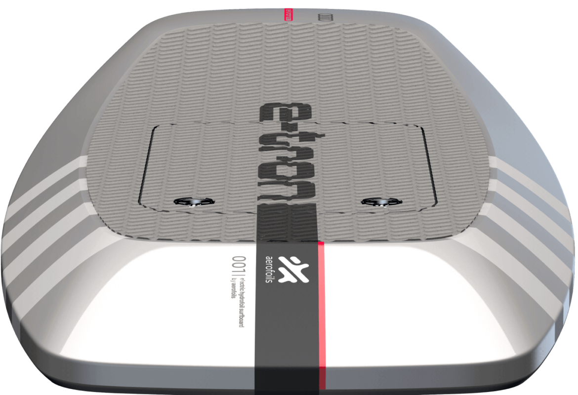 Audi e-tron e-Foil white aero rear view